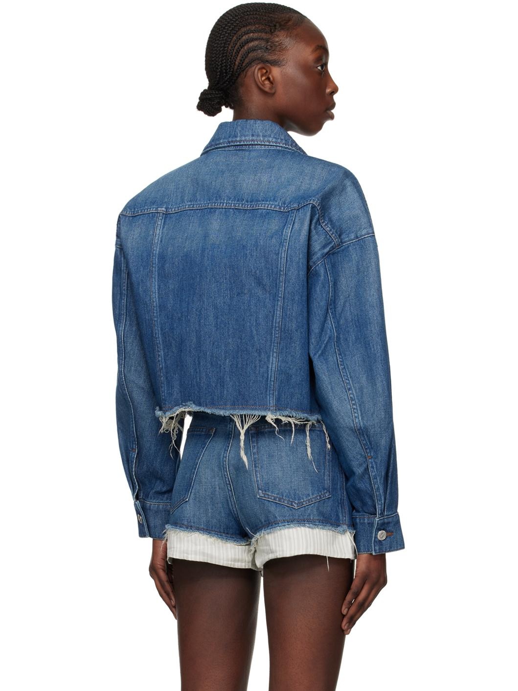 Indigo Natacha Ramsay-Levi Edition Sainters Denim Jacket - 3