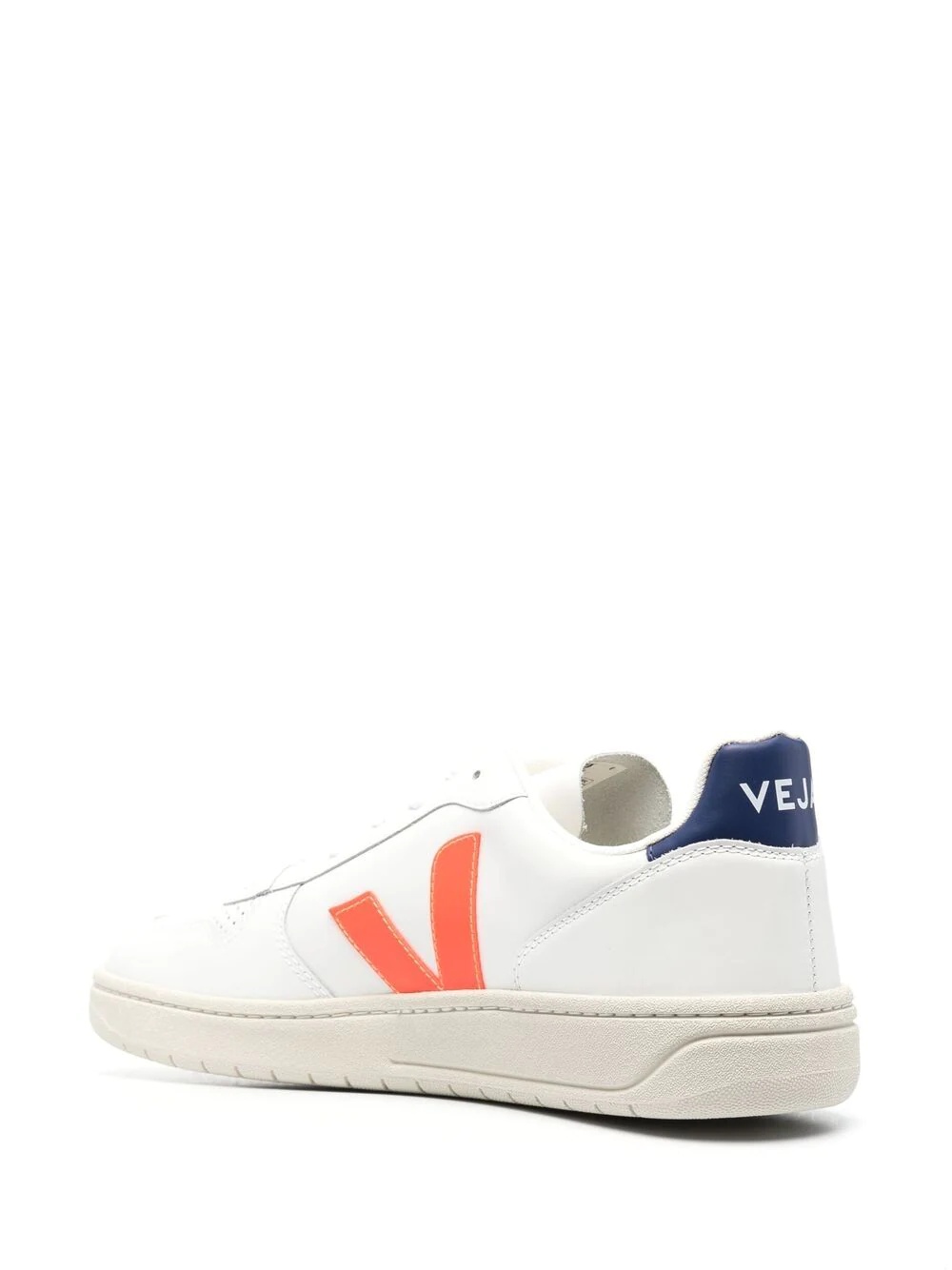 side logo-patch sneakers - 3