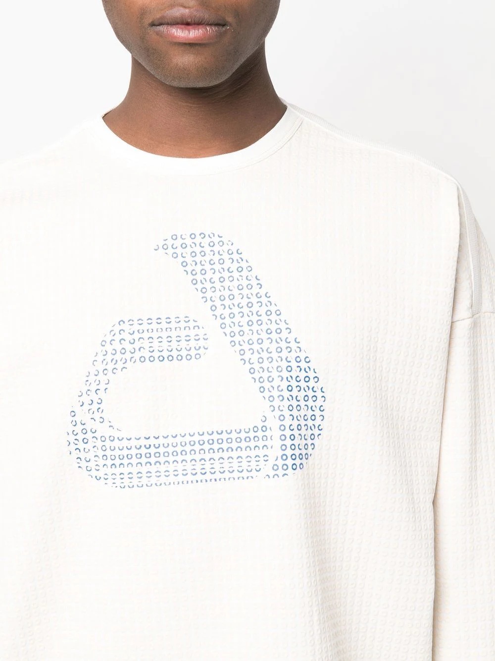 graphic-print cotton sweatshirt - 5