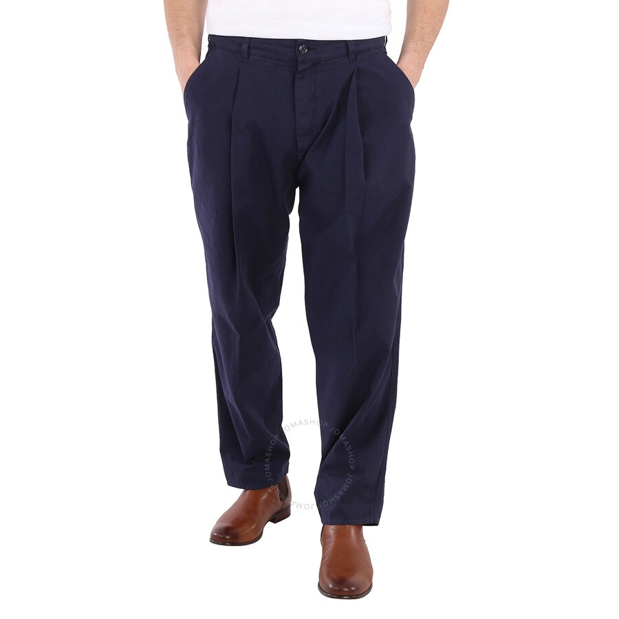 Moncler Men's Sportivo Navy Relaxed Chino Pants - 3