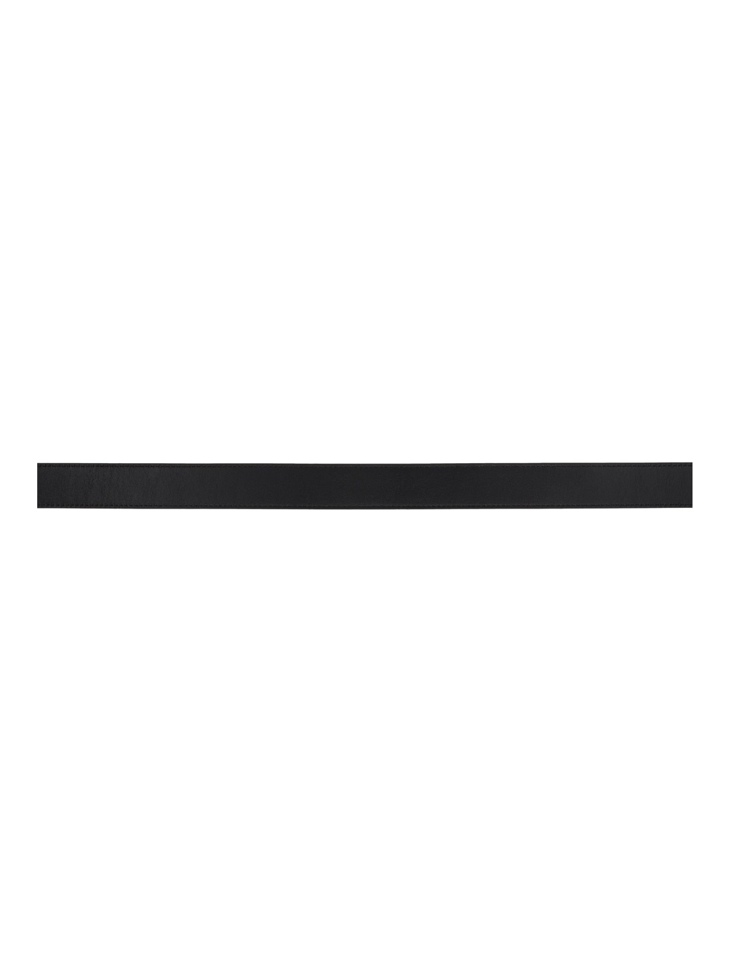 Black Logo Buckle Belt - 2
