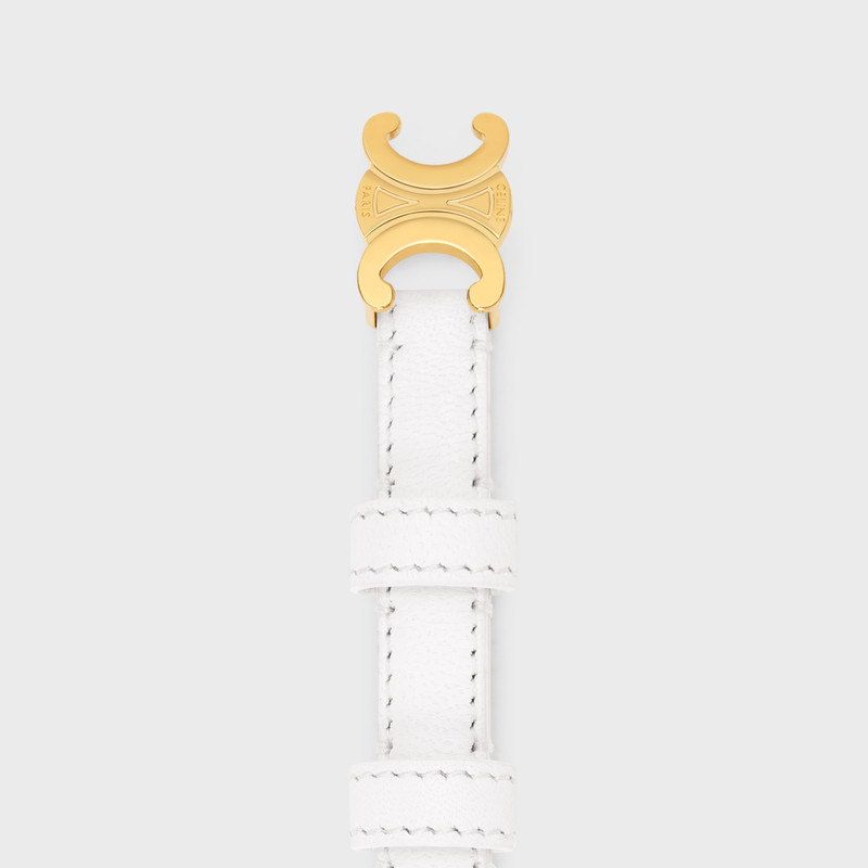 CELINE TEEN TRIOMPHE BELT in Smooth Calfskin outlook