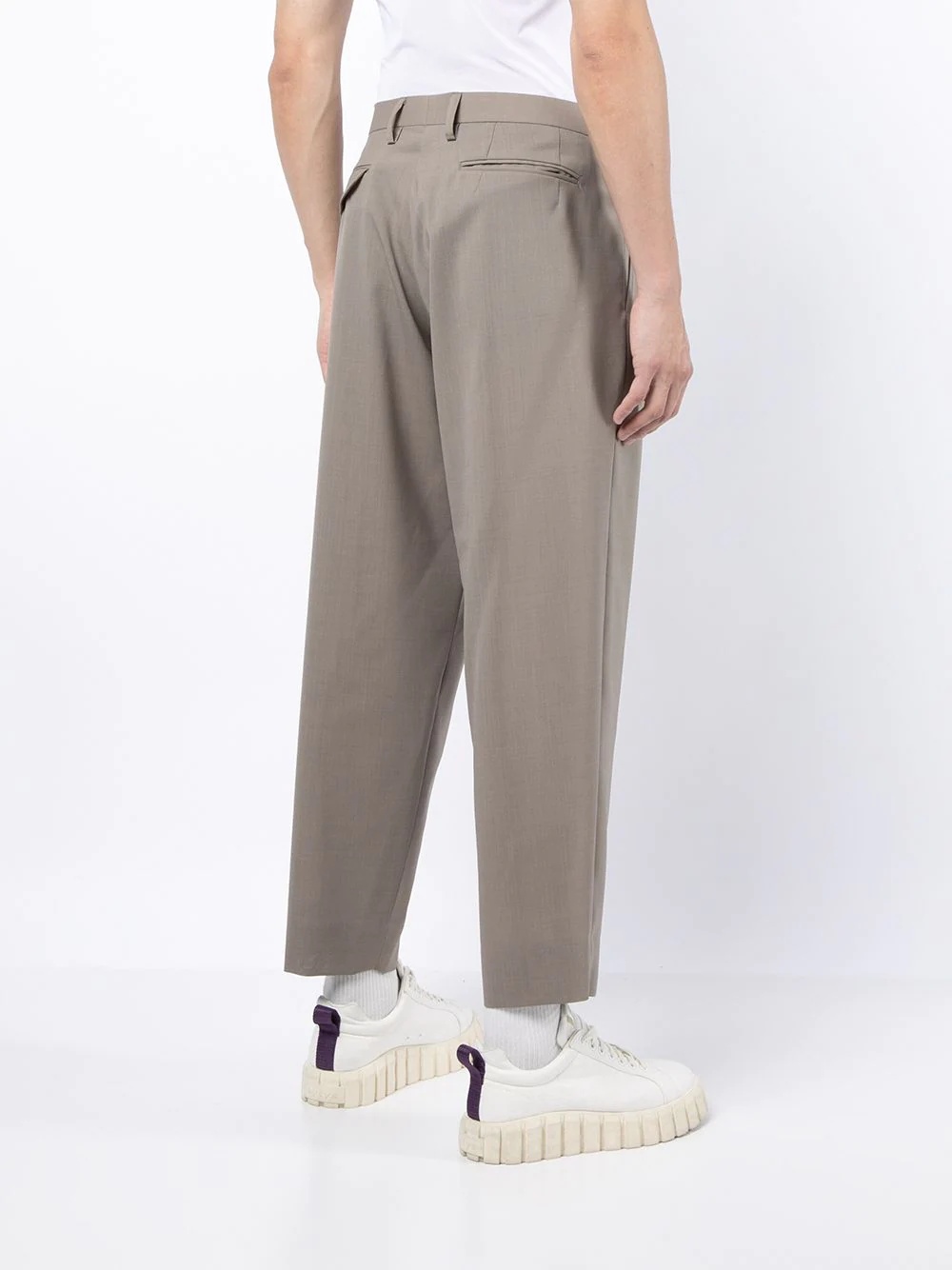 cropped tailored trousers - 4