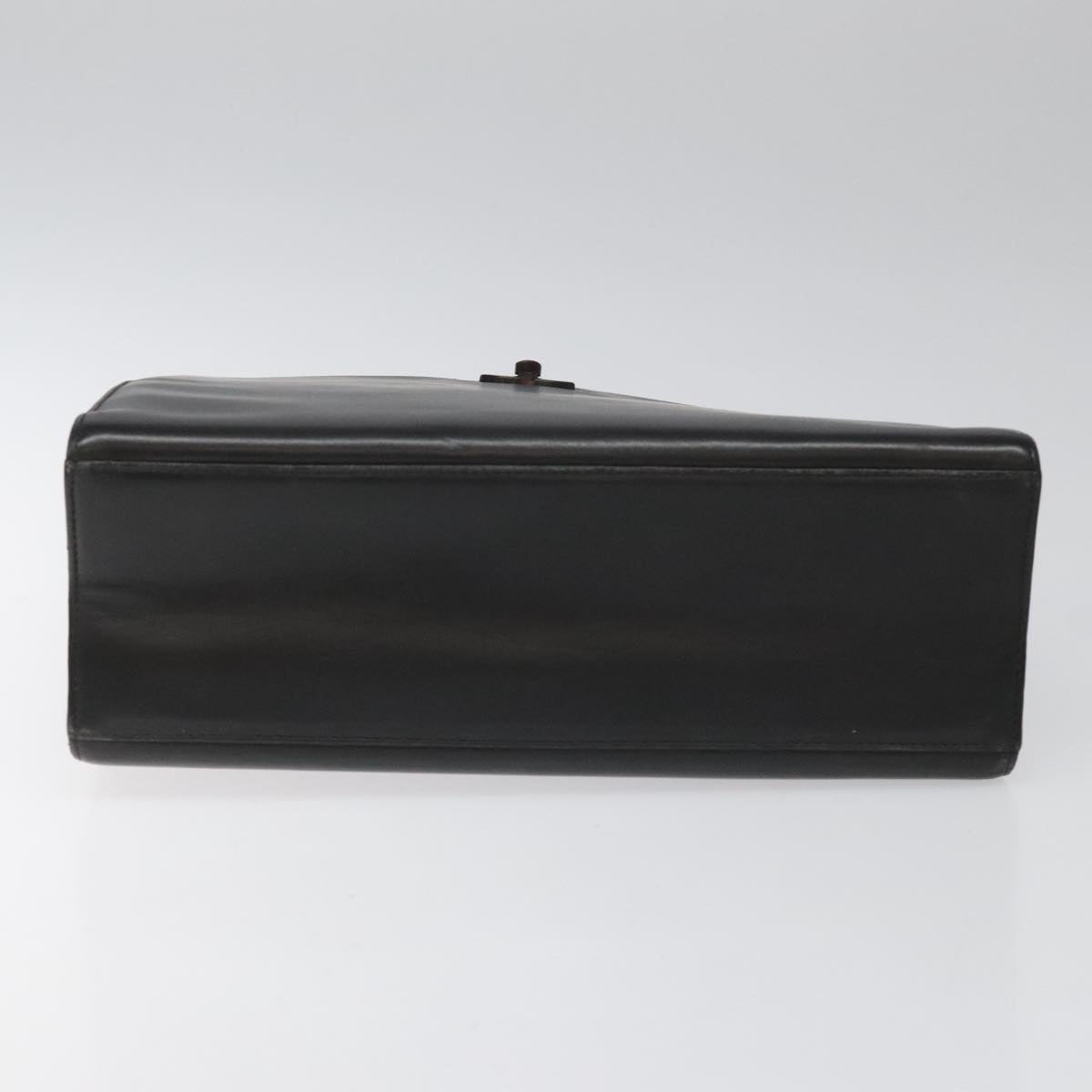 CHANEL Hand Bag Leather Black CC - 9