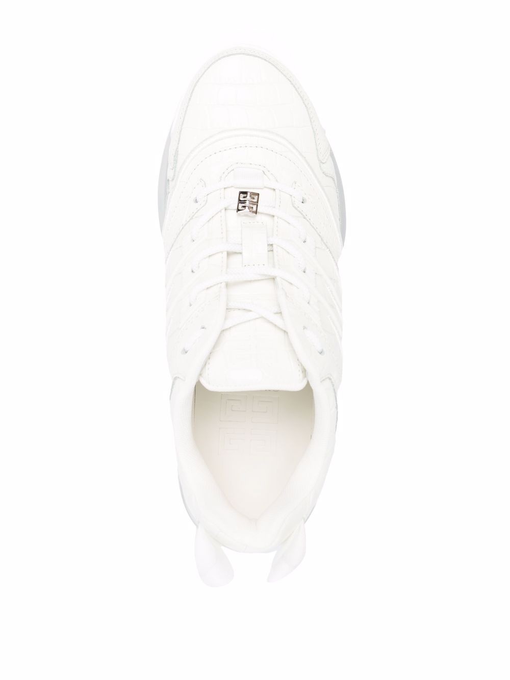 Giv 1 croc-effect sneakers - 4