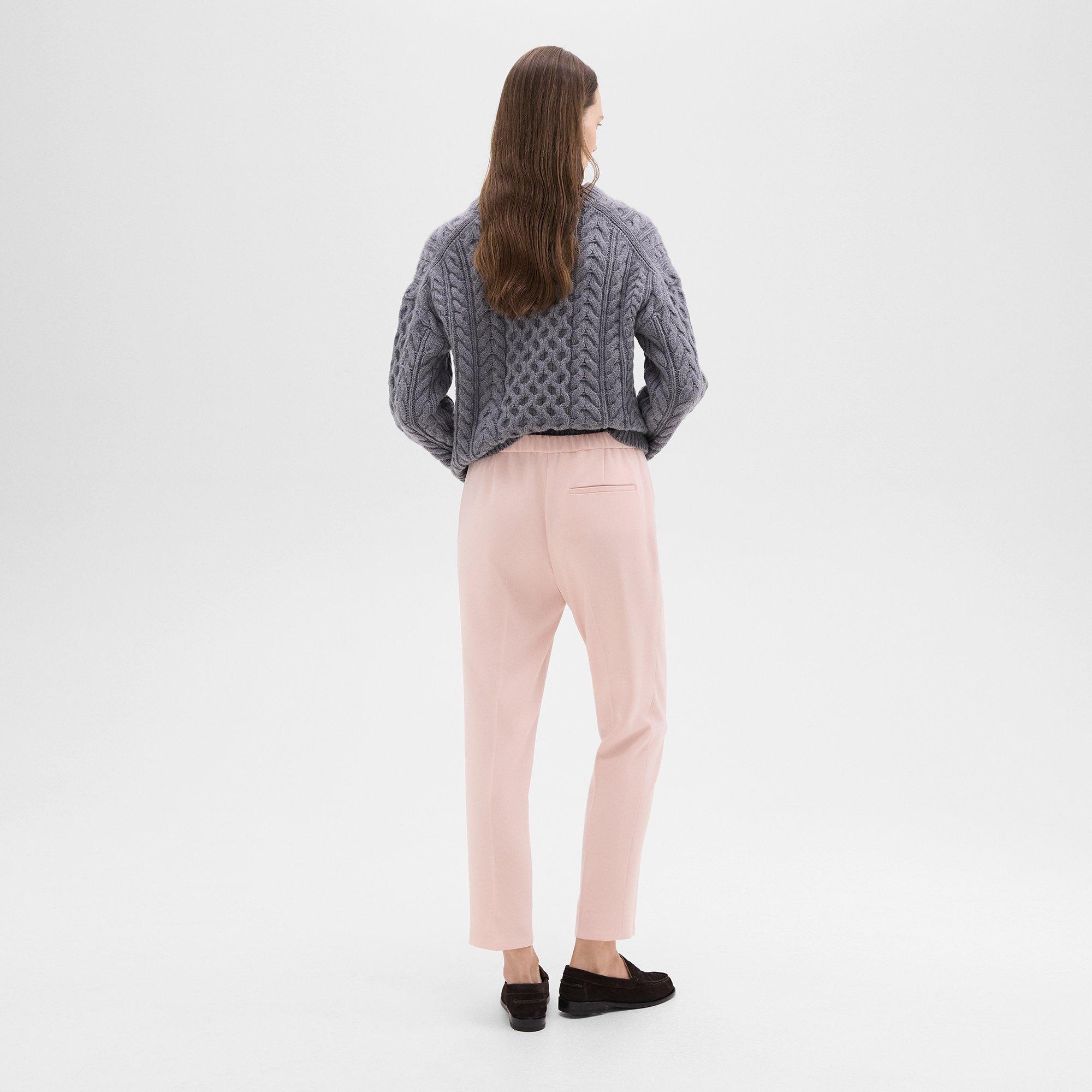 Treeca Pull-On Pant in Admiral Crepe - 4