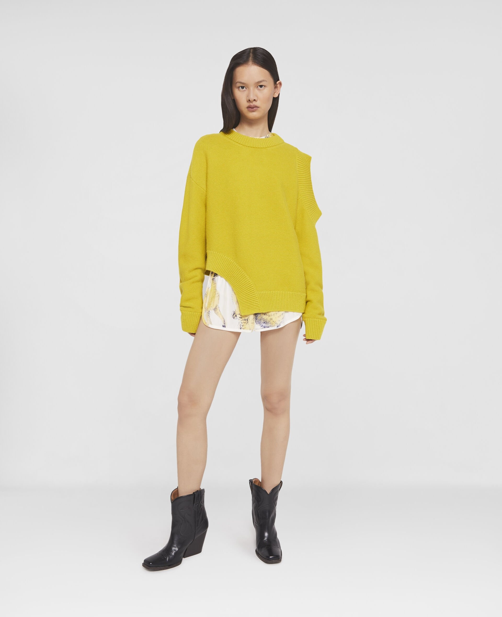 S-Wave Regenerated Cashmere Cut-Out Jumper - 2