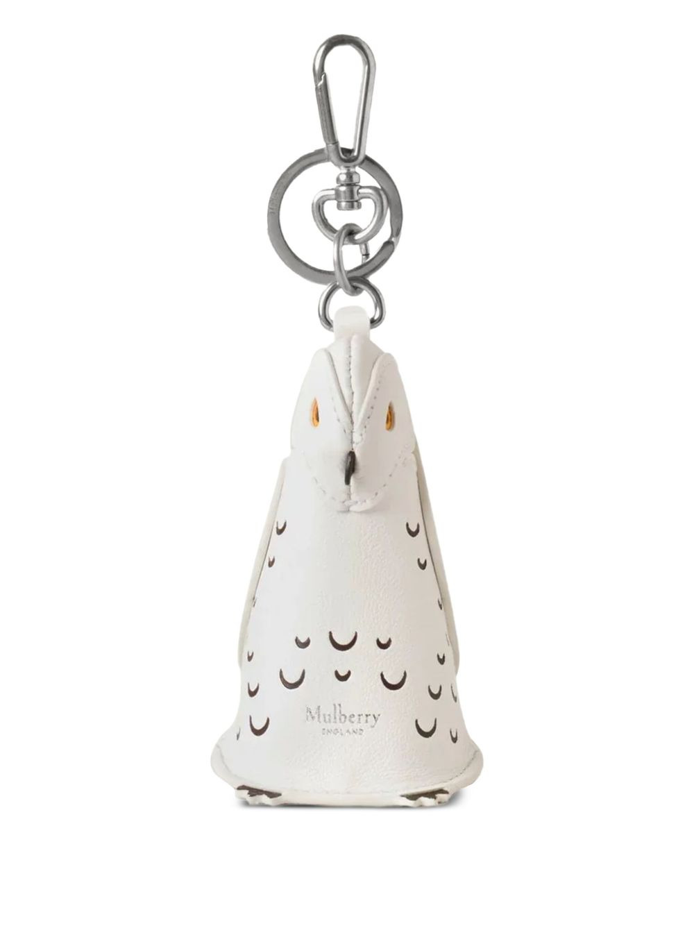 owl leather keyring - 1