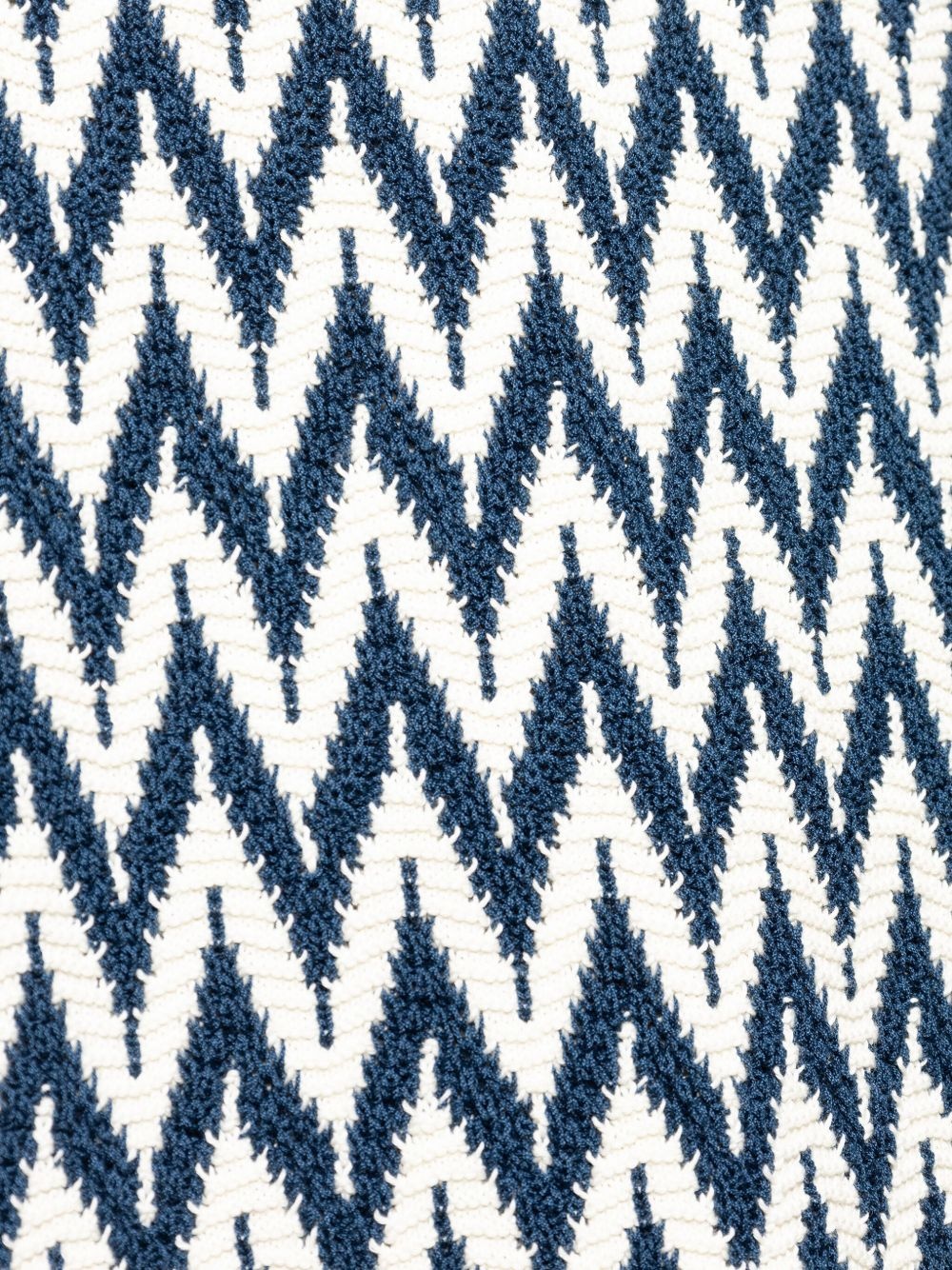zigzag motif sweater - 5