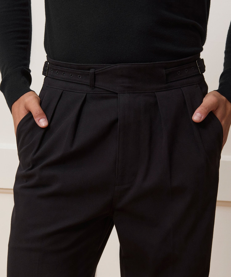 Italian Brushed Cotton Gurkha Trouser 5