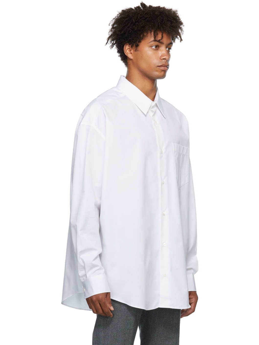 Oversized Poplin Shirt - 2