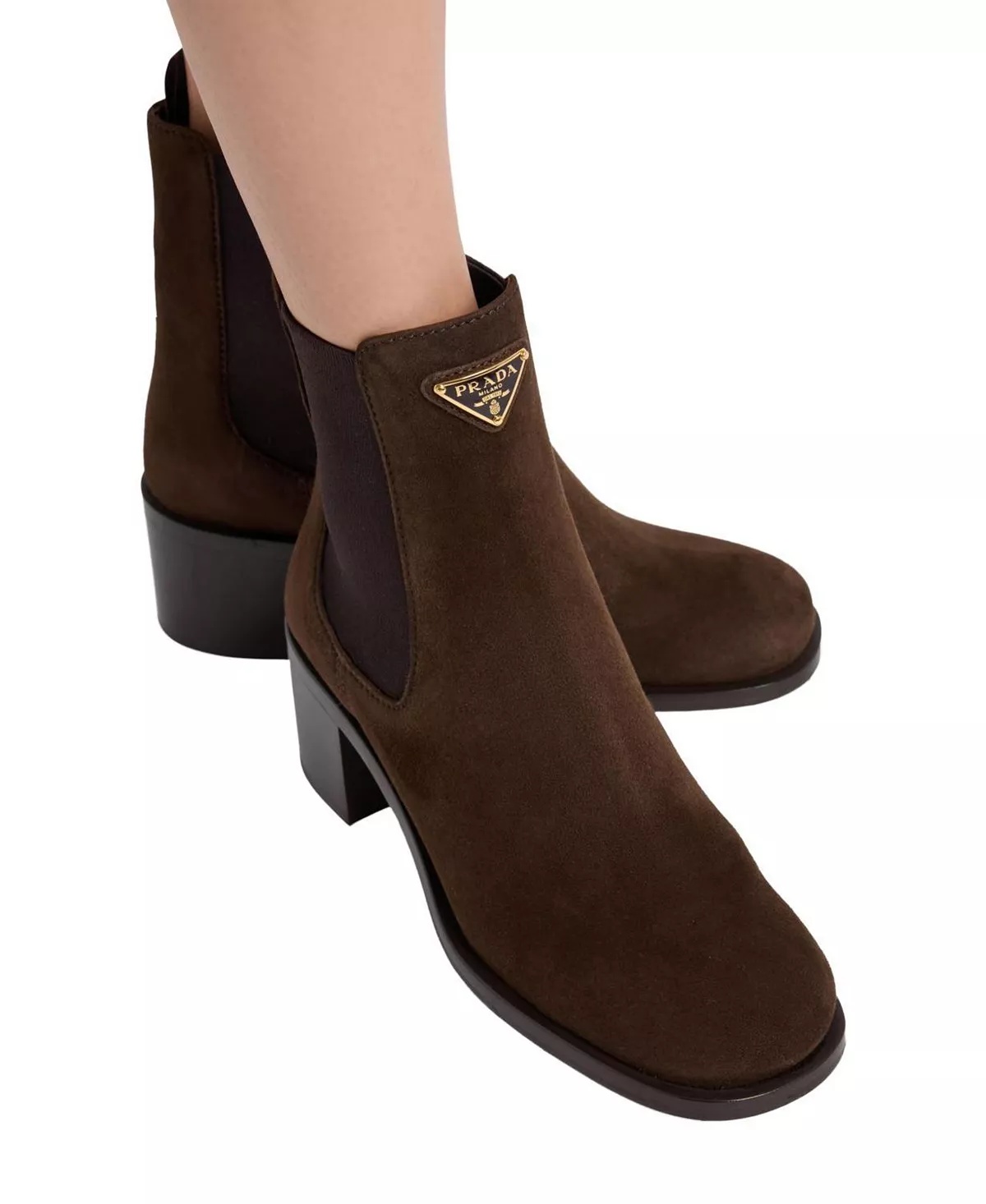 Women's Suede Booties - 2