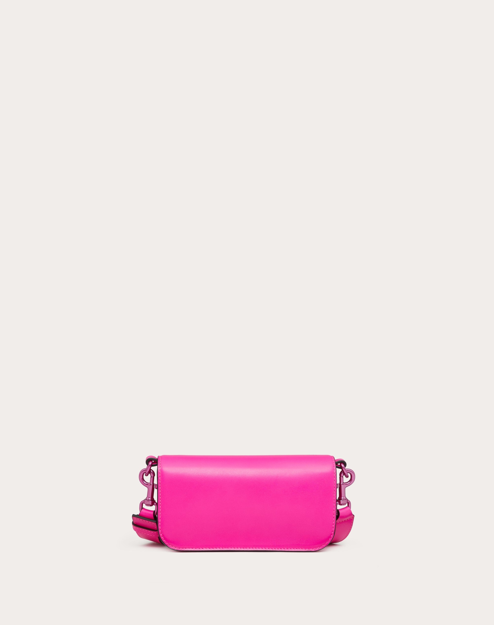 Valentino MINI LOCÒ CROSSBODY CALFSKIN BAG | REVERSIBLE