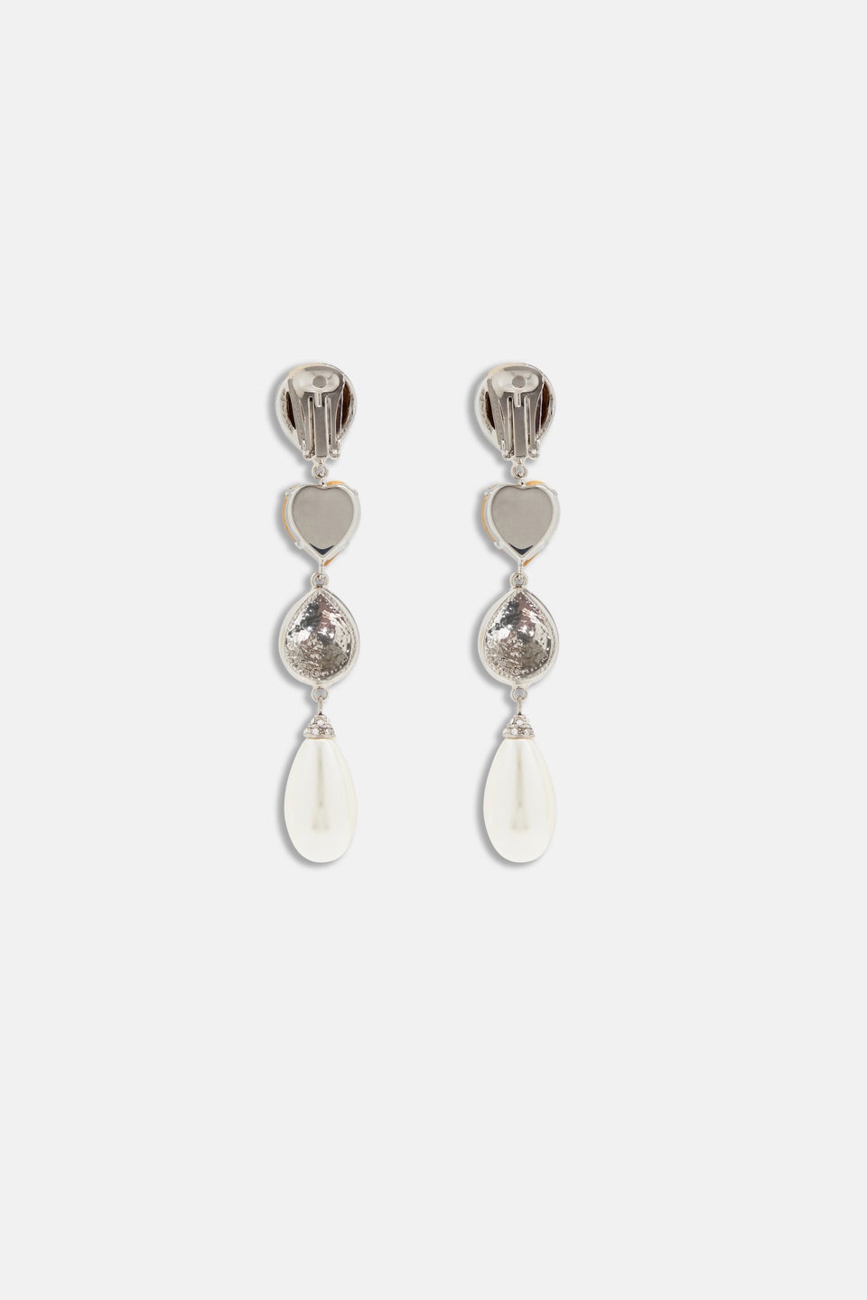 CRYSTAL EARRINGS WITH PENDANTS - 2