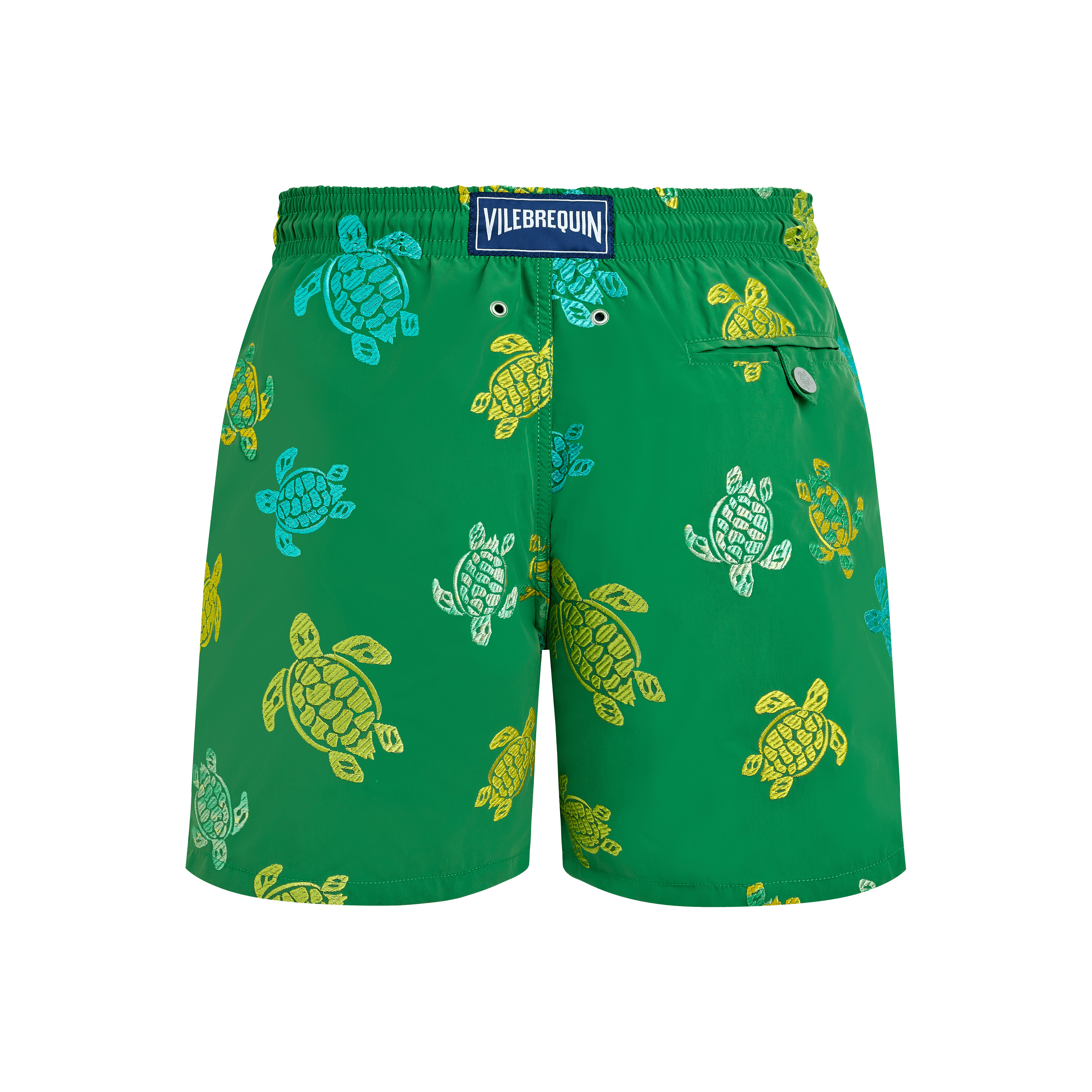 Men Swim Shorts Embroidered Tortue Multicolore - Limited Edition - 2