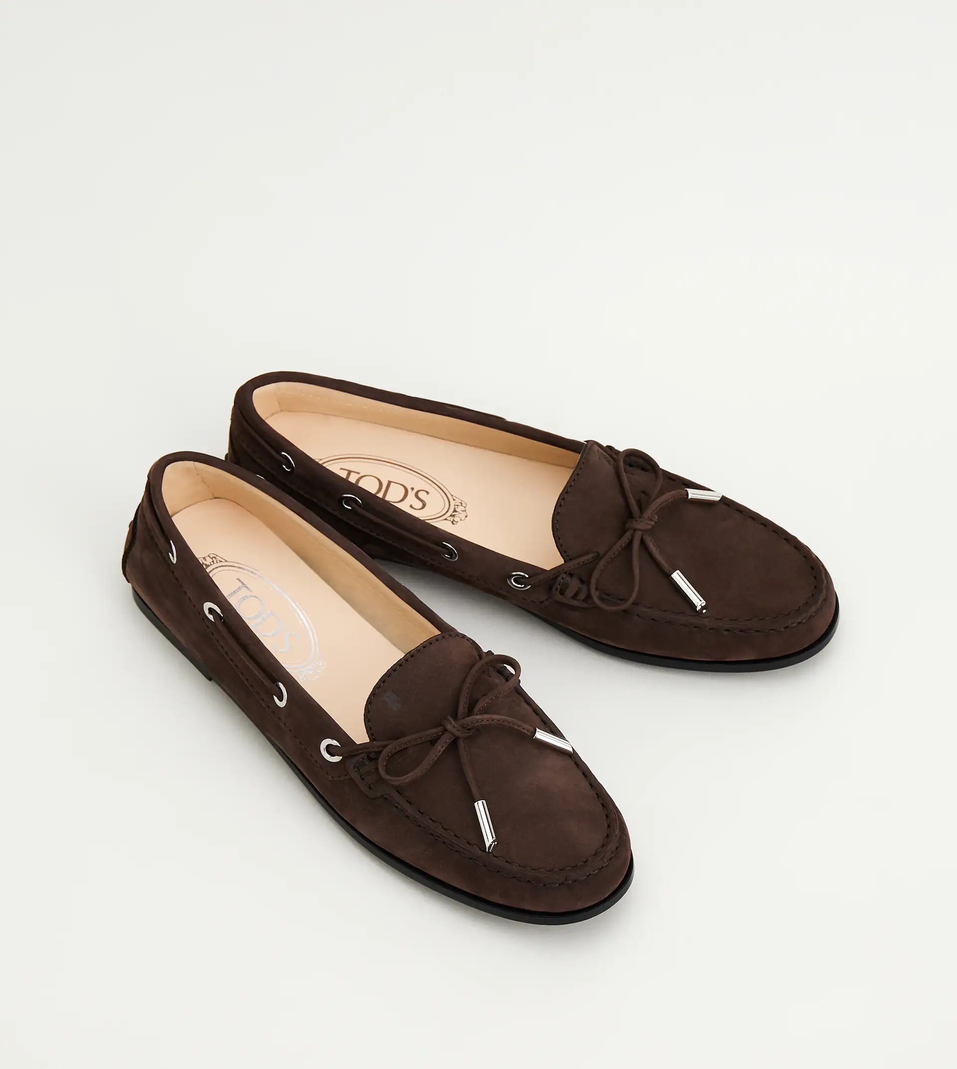CITY GOMMINO DRIVING SHOES IN NUBUCK - BROWN - 2