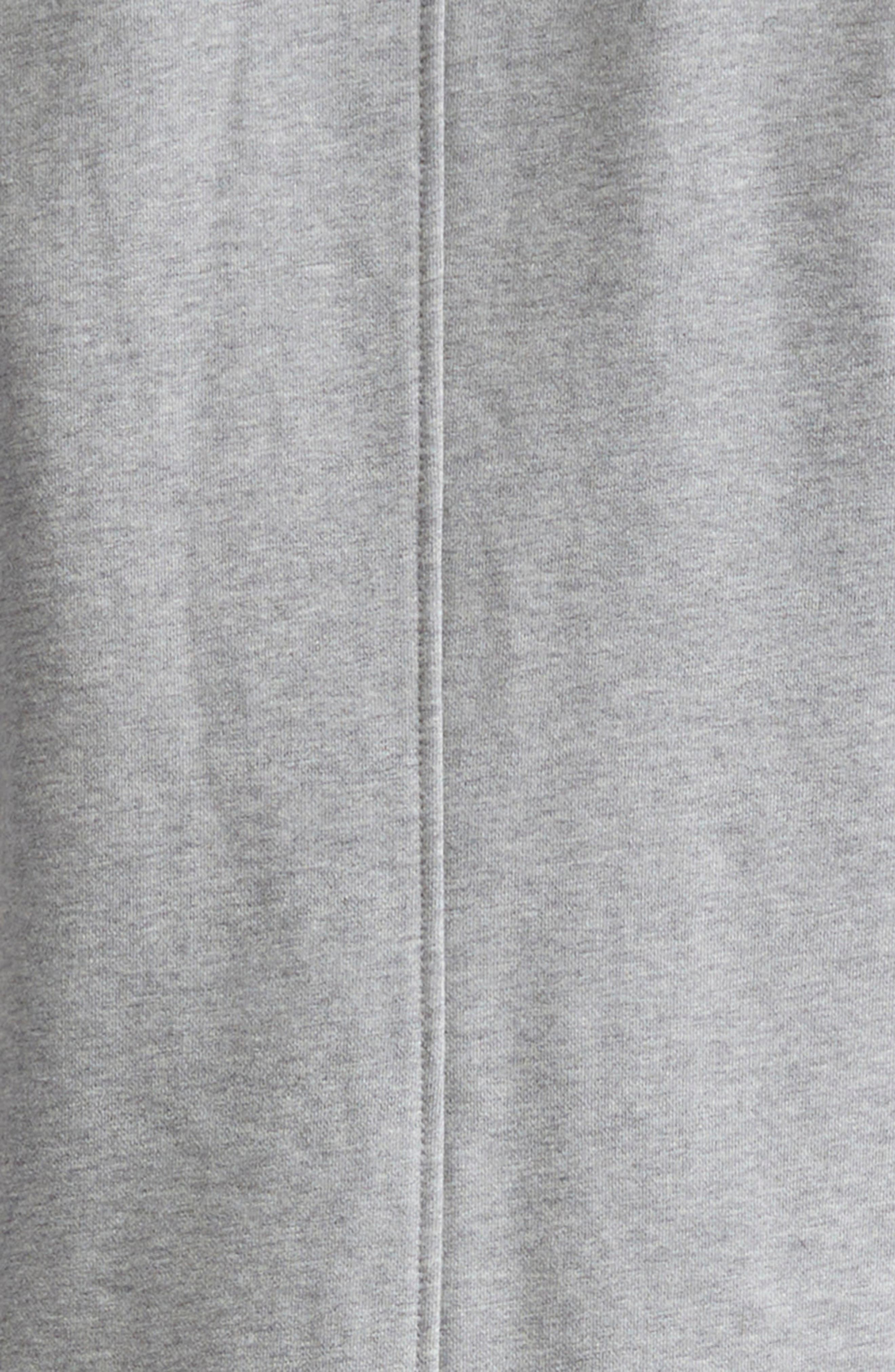 3.1 Phillip Lim Mixed Media Polo Minidress in Grey Melange-Army at Nordstrom - 6