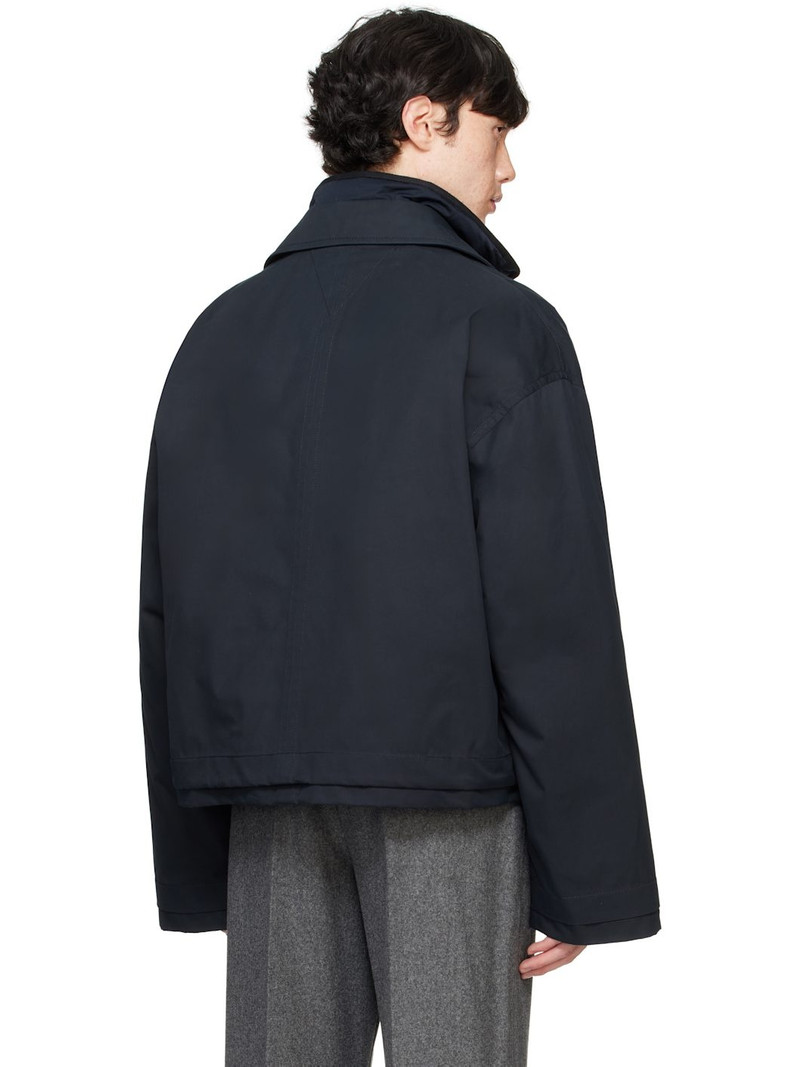 Navy Light Cotton Twill Jacket 3