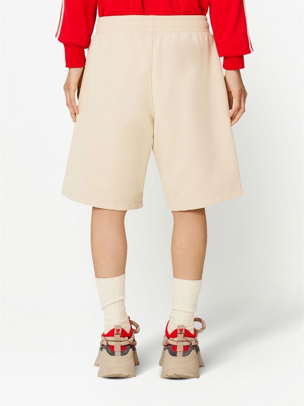 logo-patch track shorts - 5