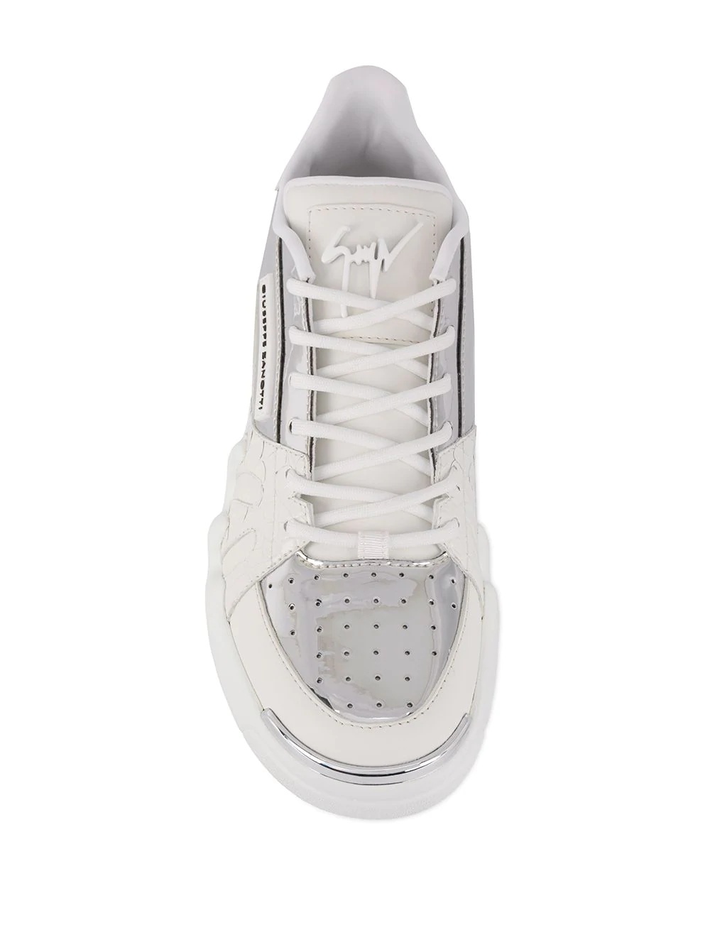 metallic panels sneakers - 4