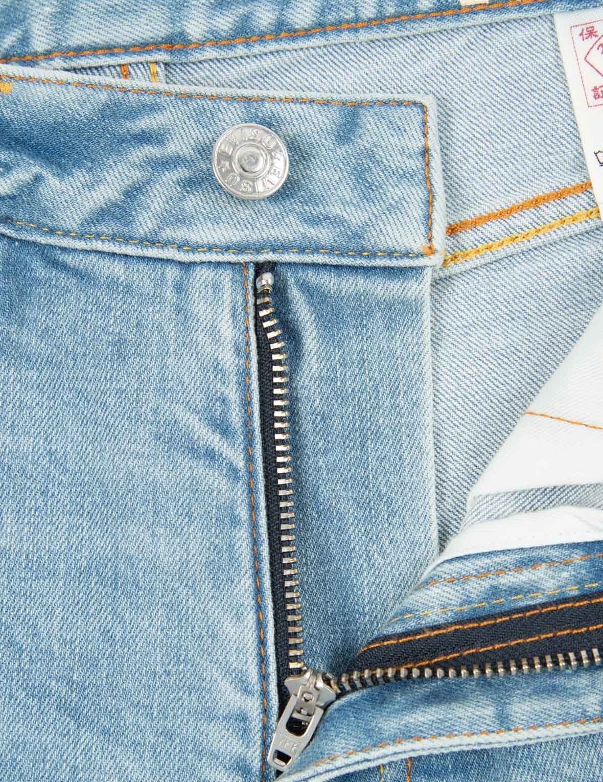 LOGO-PATTERN SEAGULL PRINT RELAX FIT JEANS - 10