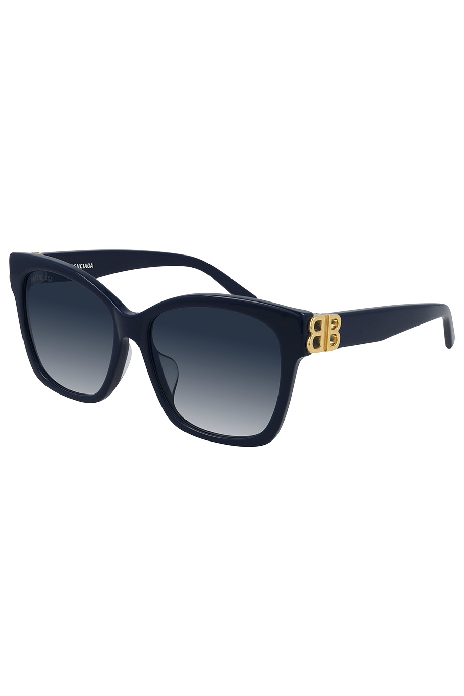 Cateye Sunglasses - Blue Gold - 2