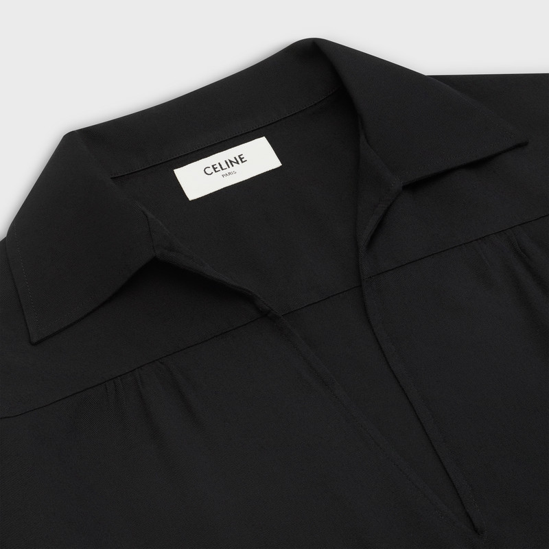 FOLK SHIRT IN VISCOSE TWILL 3