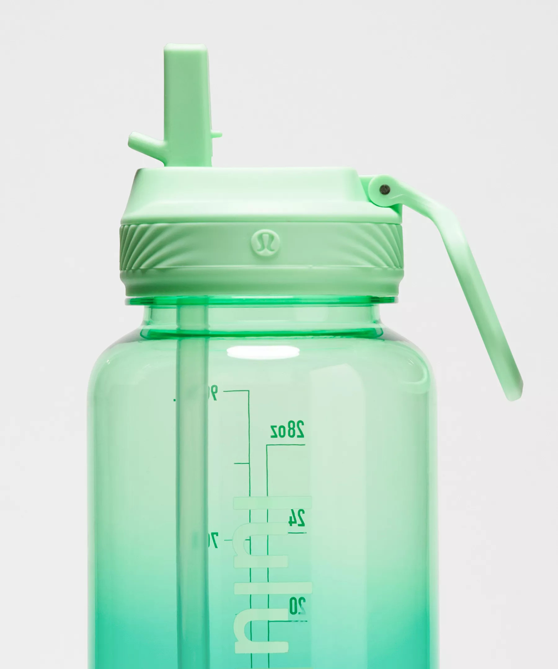 Back to Life Clear Bottle 32oz *Straw Lid - 3