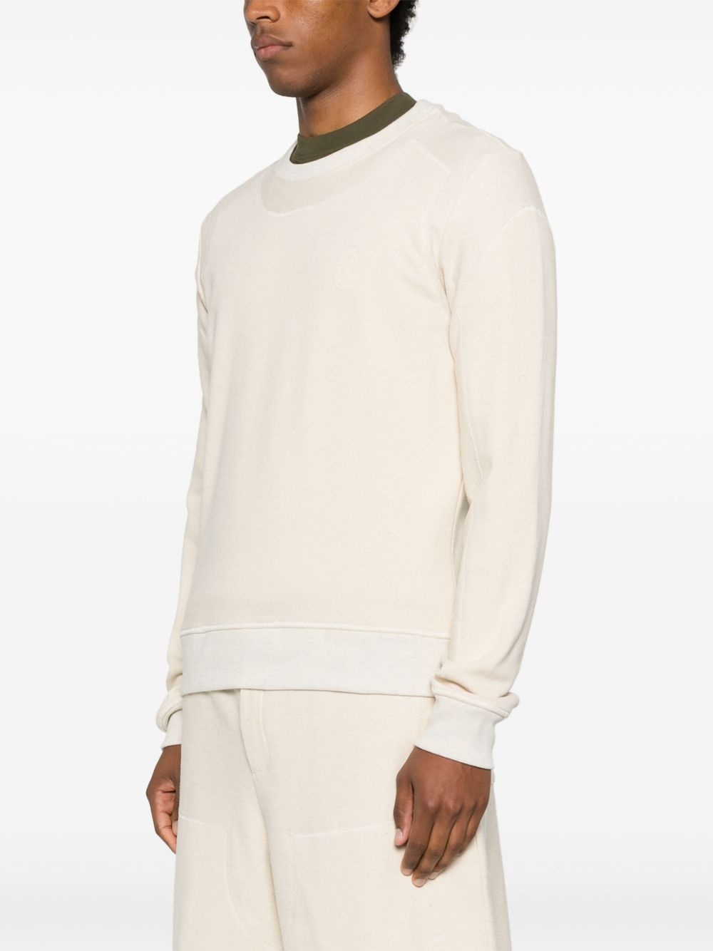 cotton-blend sweatshirt - 3