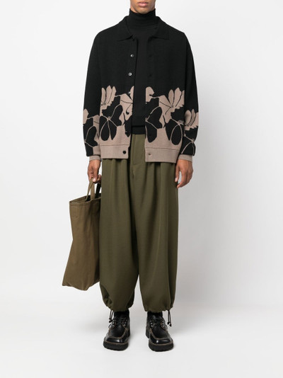 Yohji Yamamoto wide-leg trousers outlook