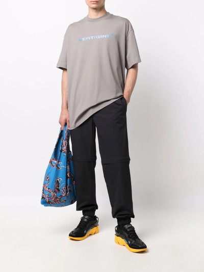 MSGM Vertigine graphic-print T-shirt outlook