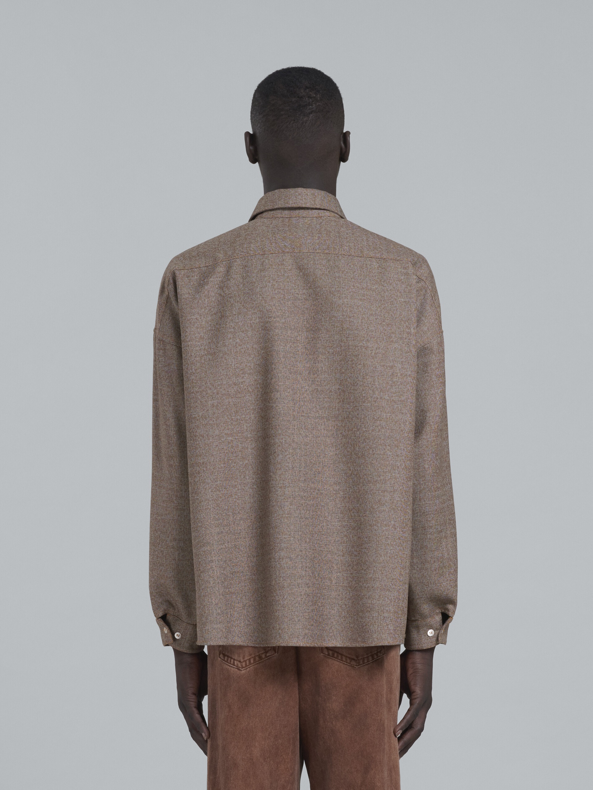 LIGHT BROWN SHIRT - 3