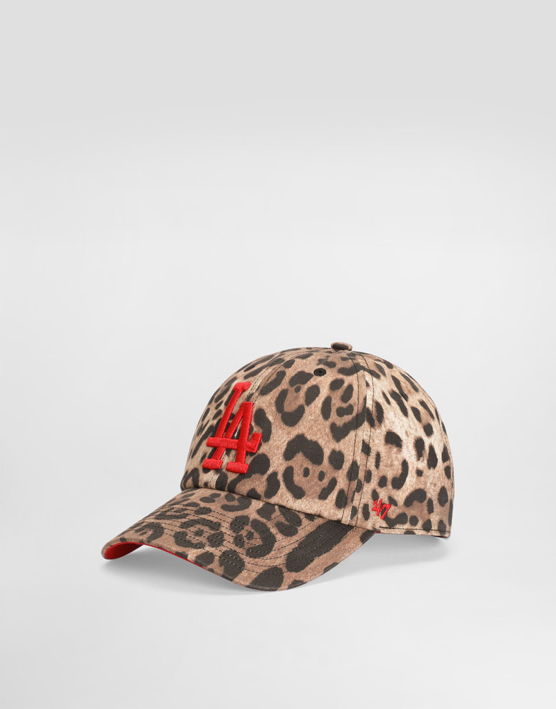 Dolce&Gabbana X ’47 Los Angeles Dodgers Leo-Print Baseball Cap 1