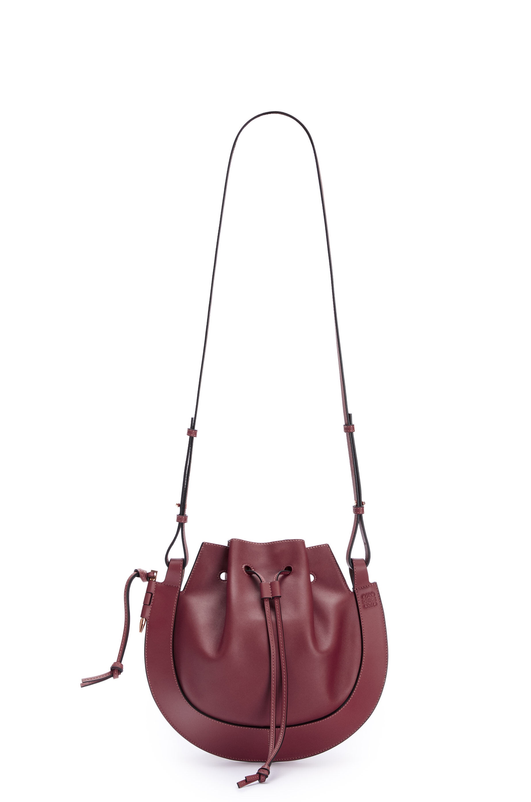 Horseshoe bag in nappa calfskin - 4