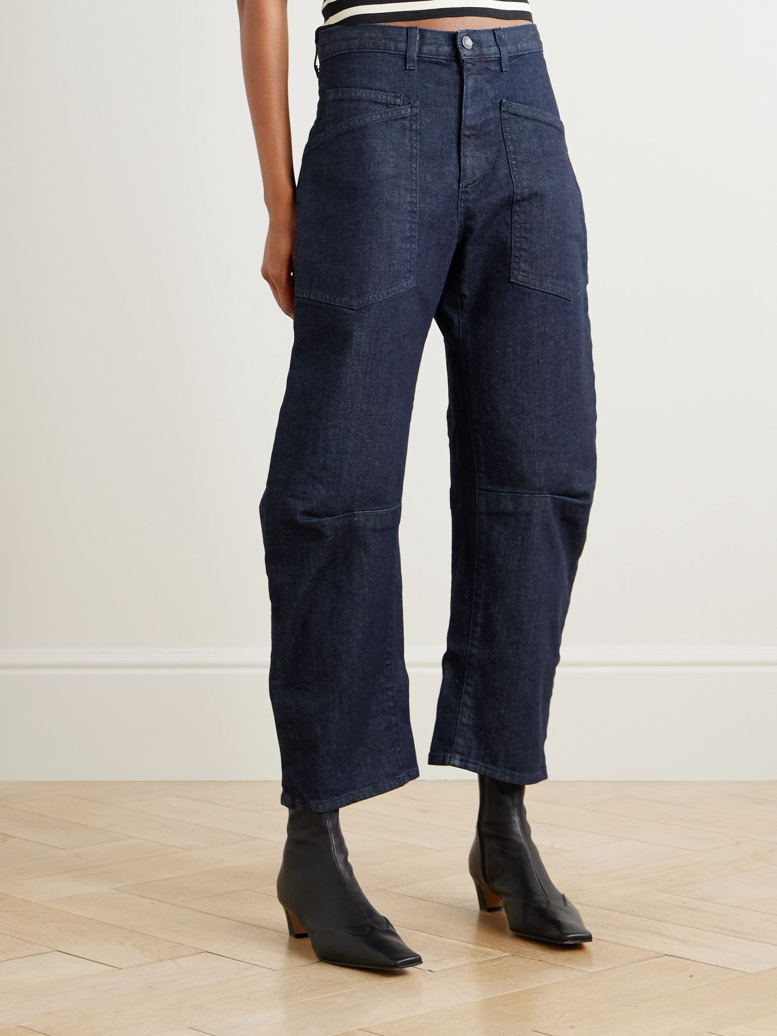 Shon boyfriend jeans Dark denim - 3