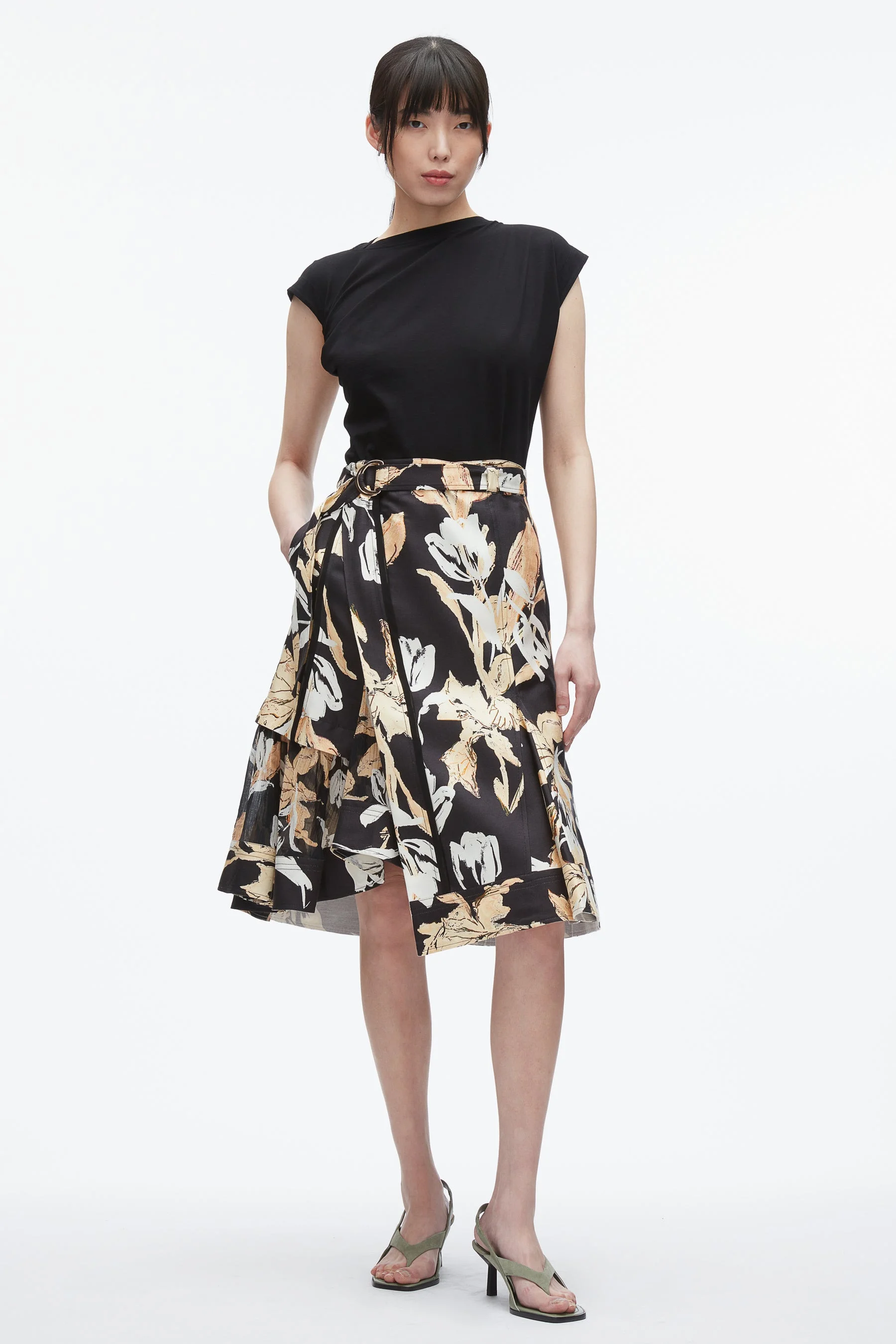 Joyful Tulip Cargo Skirt - 1