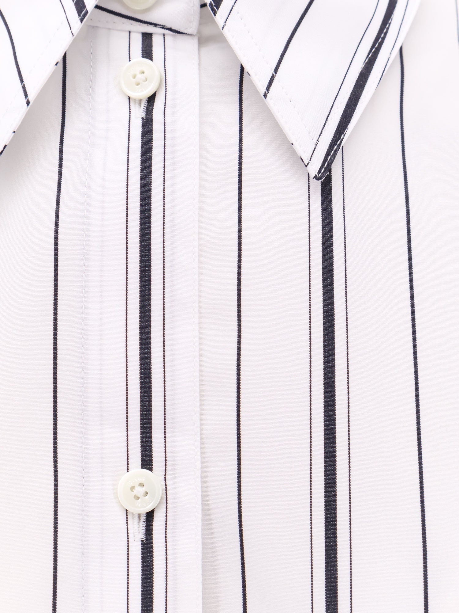 Toteme Organic Cotton Shirt With Striped Motif - 5