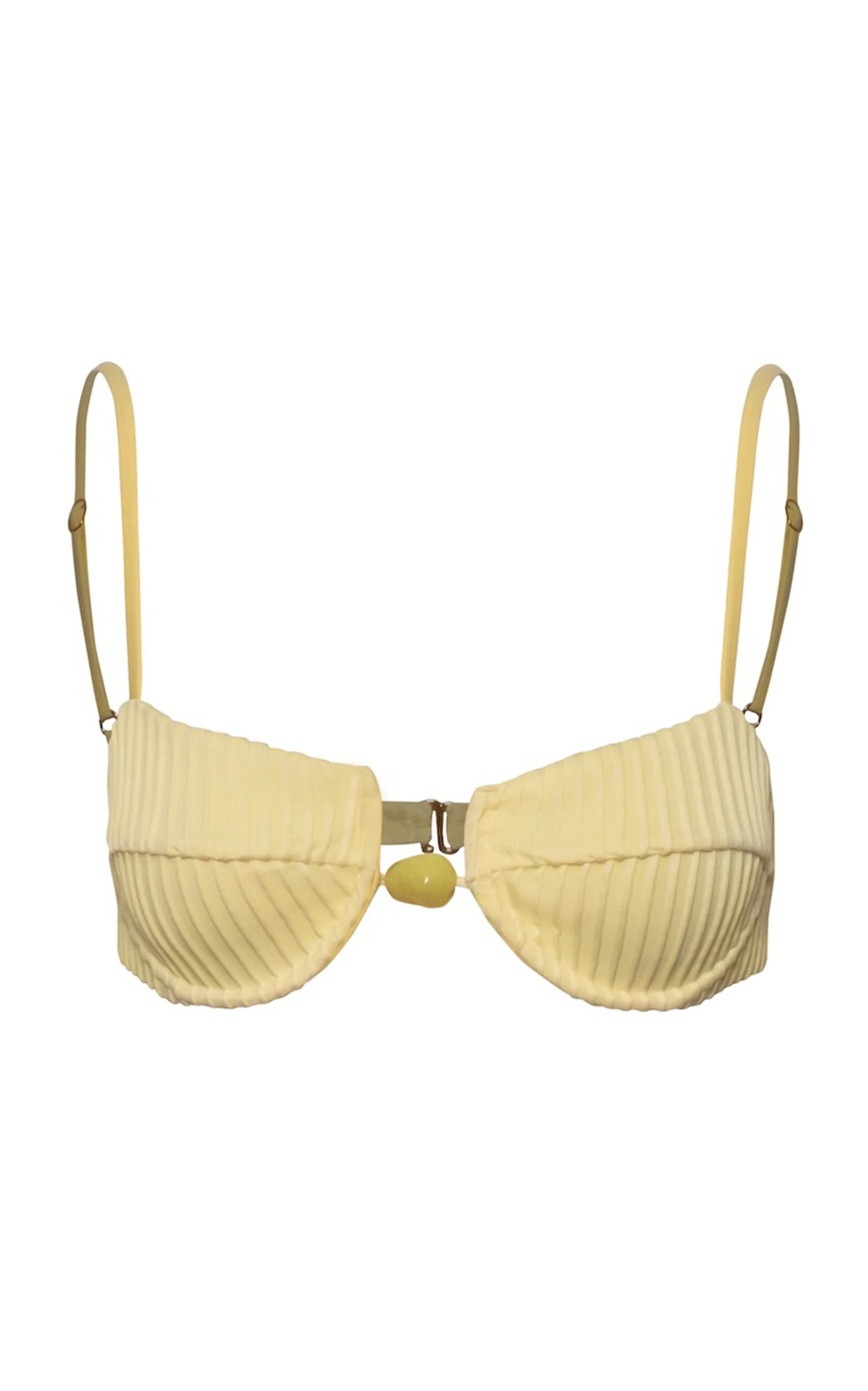 Roma Bikini Top yellow - 1