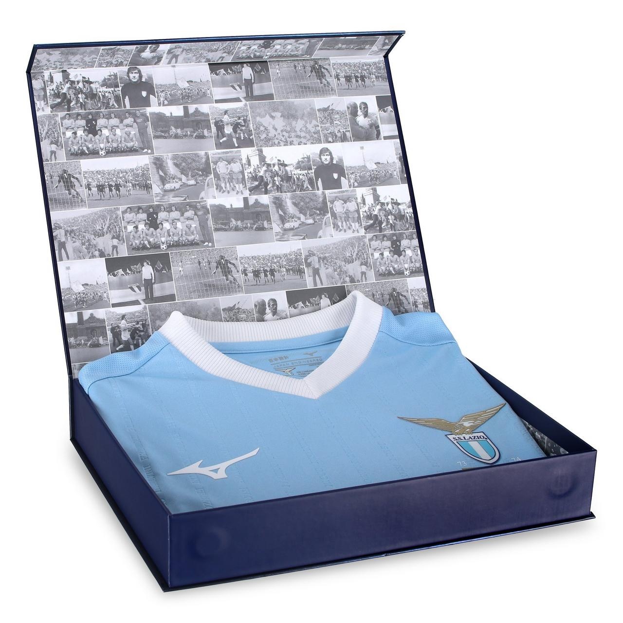 SS Lazio Replica 50th Anniversary Home Jersey - 5