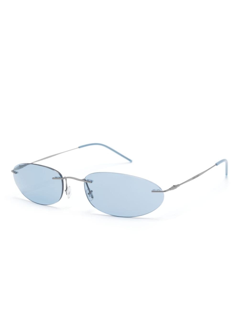 oval-frame sunglasses - 2