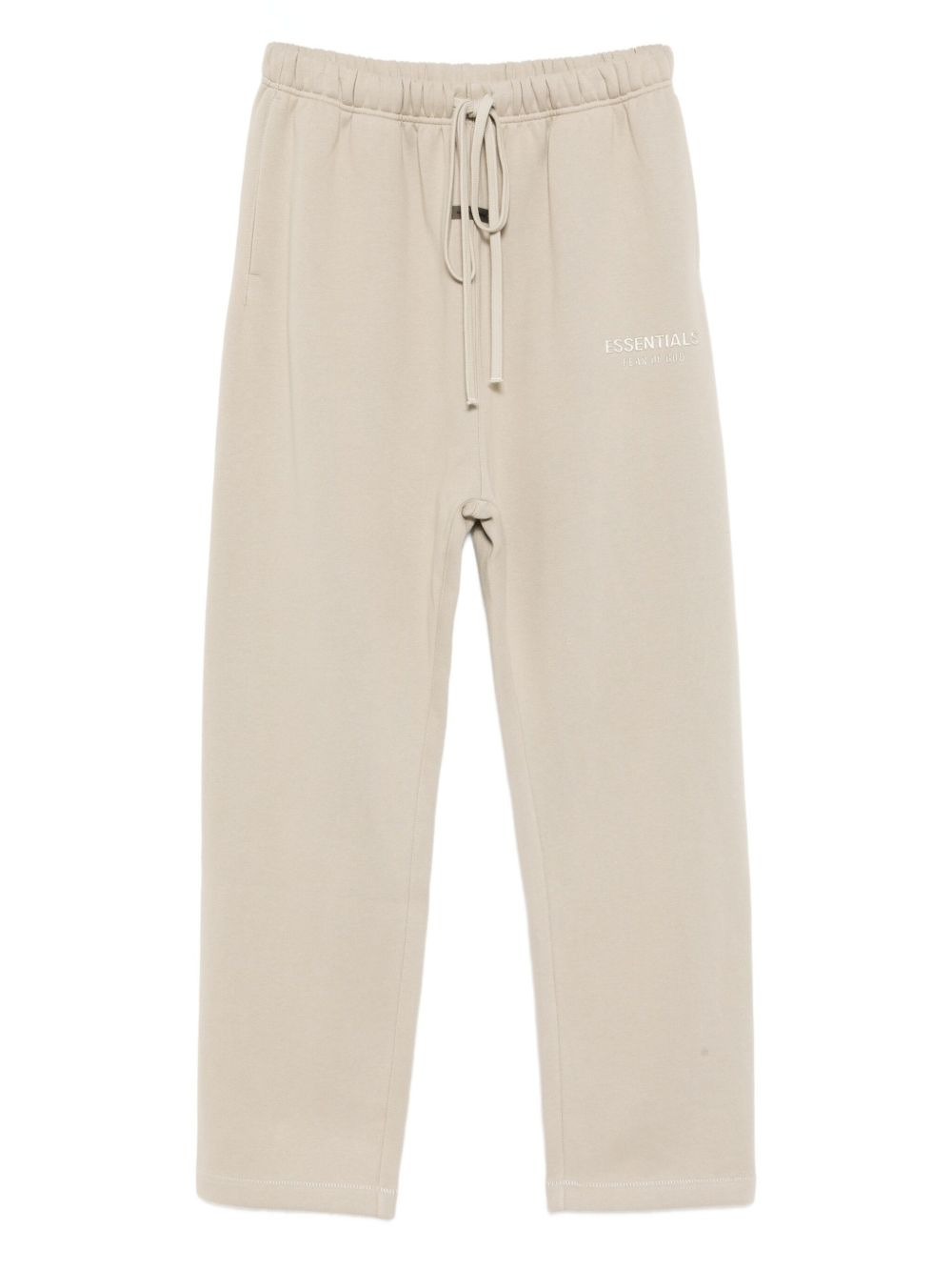 logo-embossed trousers - 1