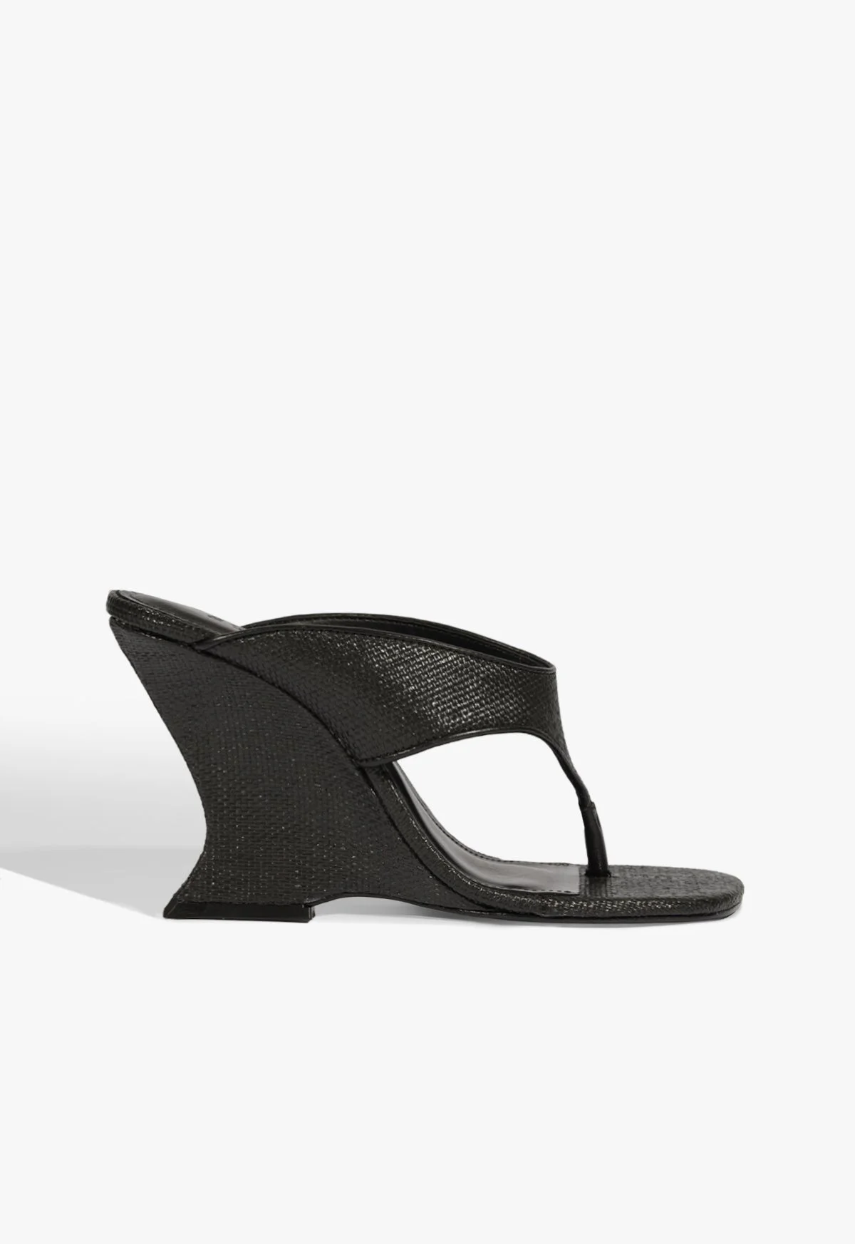 Maya Raffia Wedge Sandal - 1