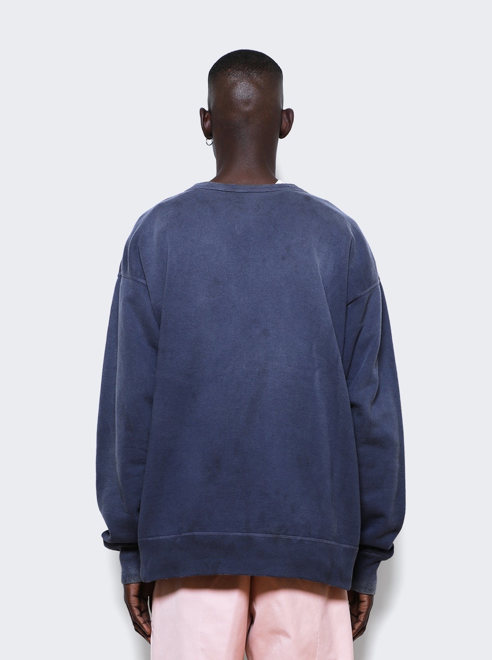 Fatal Life Crewneck Pullover Navy - 5