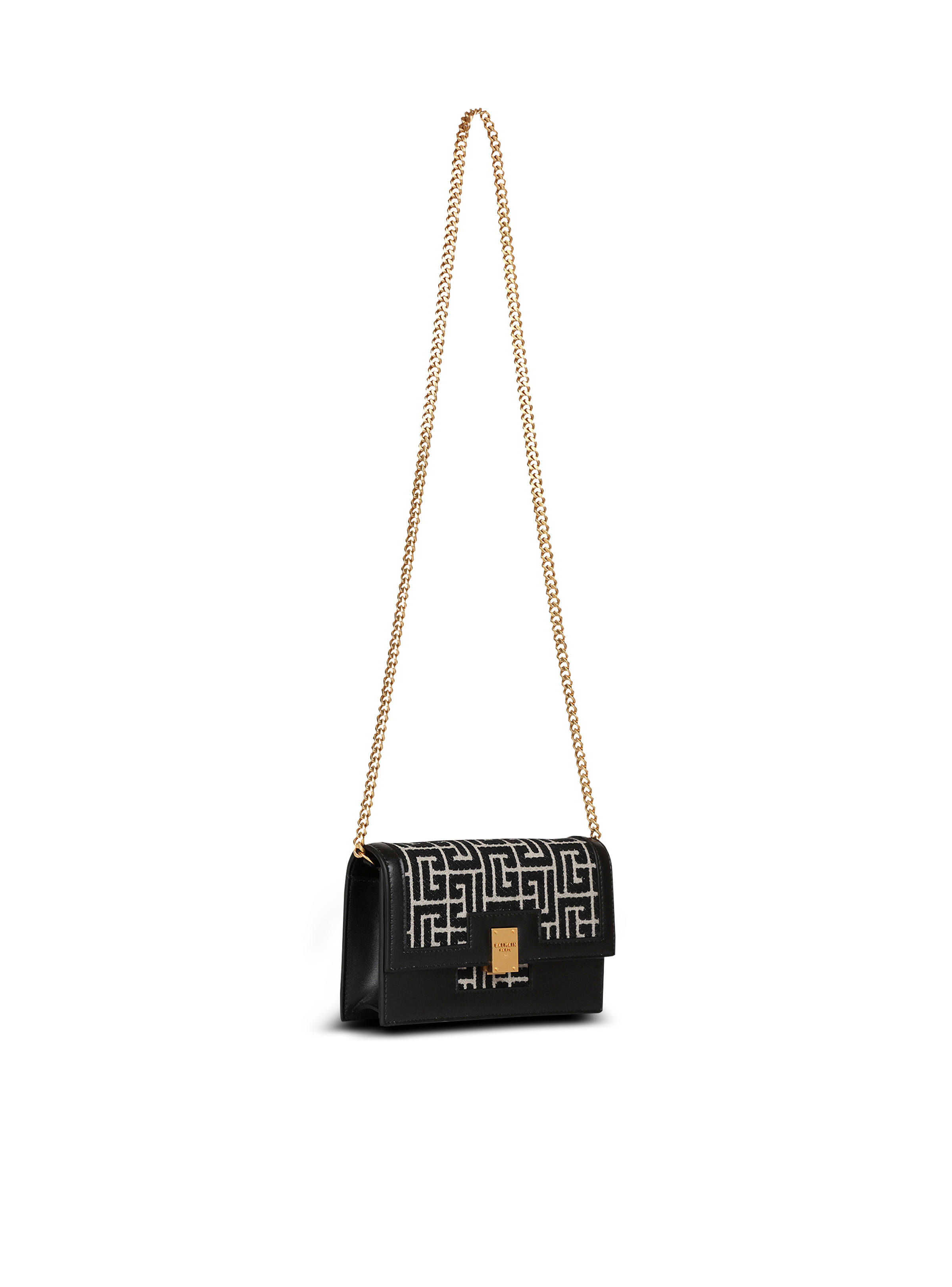 Mini-sized bicolor jacquard 1945 bag - 2