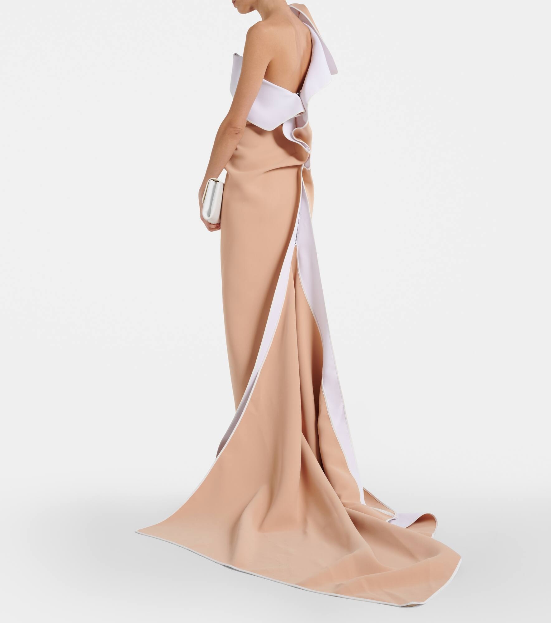 Instrumental one-shoulder gown - 3