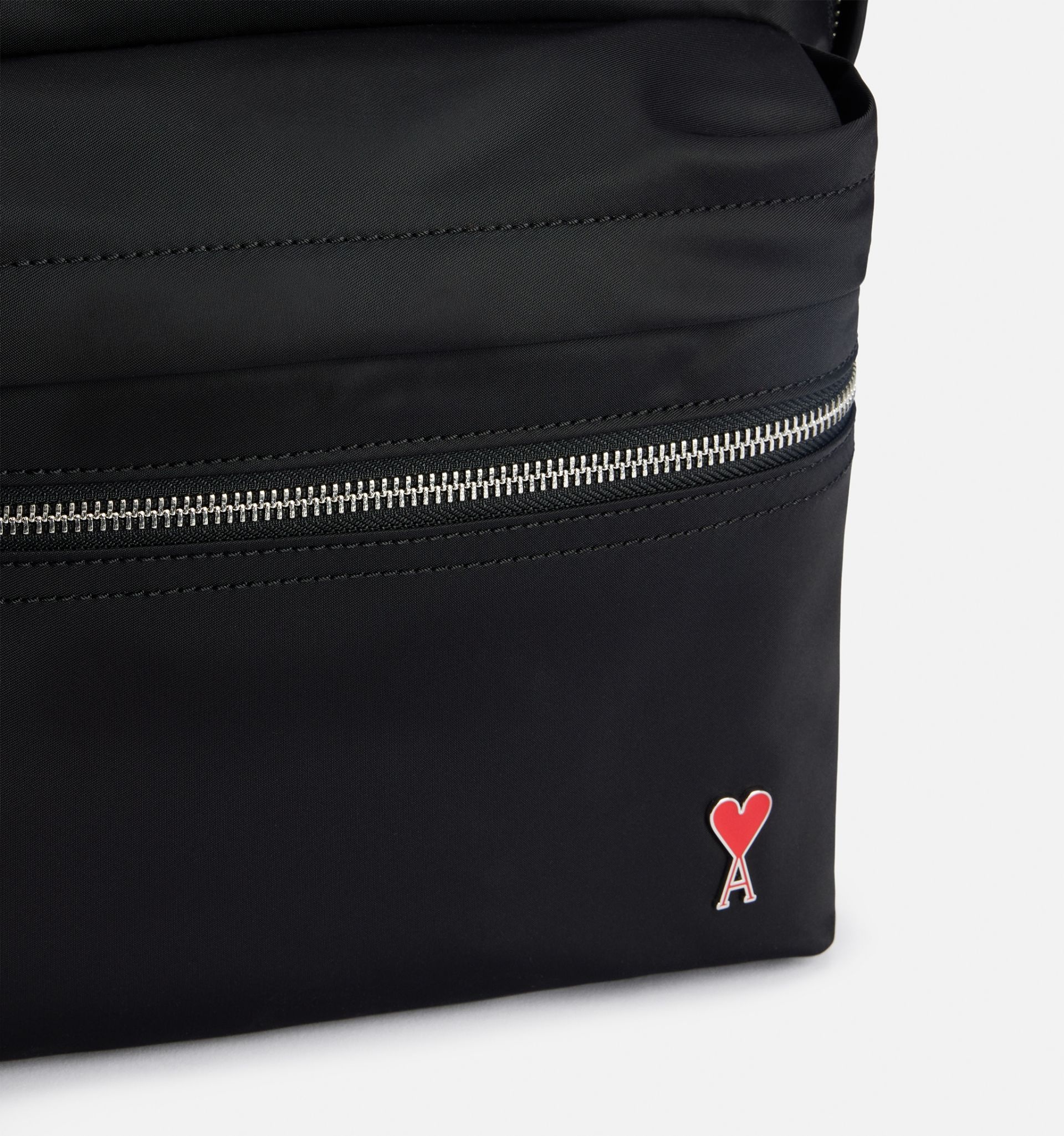 logo-plaque zip-fastening backpack - 5