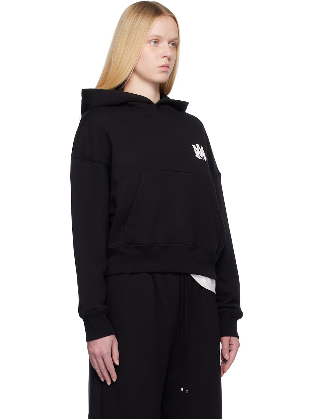 Black MA Core Logo Hoodie - 2