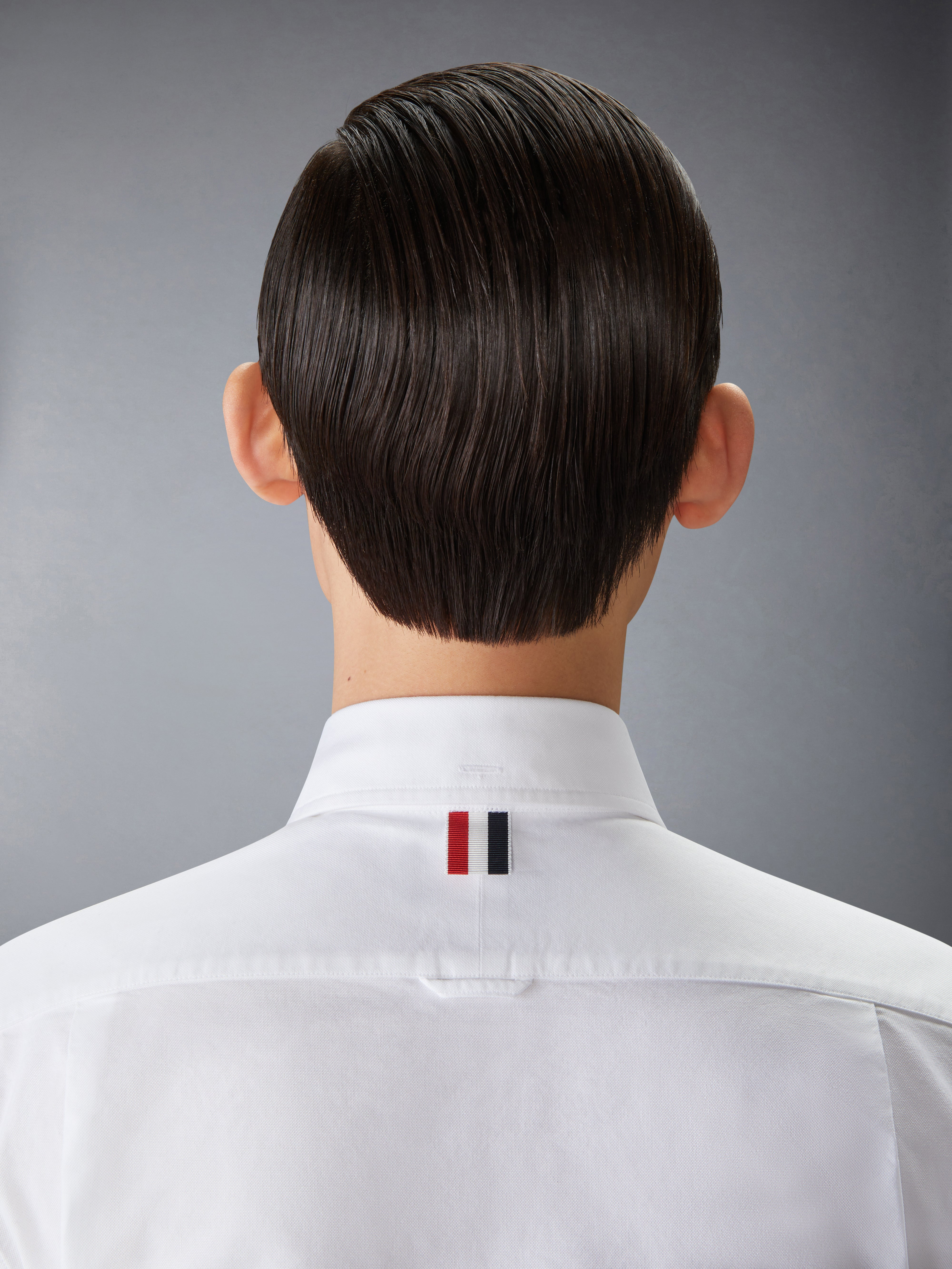 OXFORD RWB GROSGRAIN SHORT SLEEVE SHIRT - 6