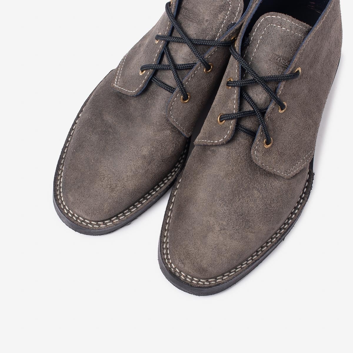 Iron Heart Int'l x Wesco® - Chukka Boot - Charcoal Roughout - 5