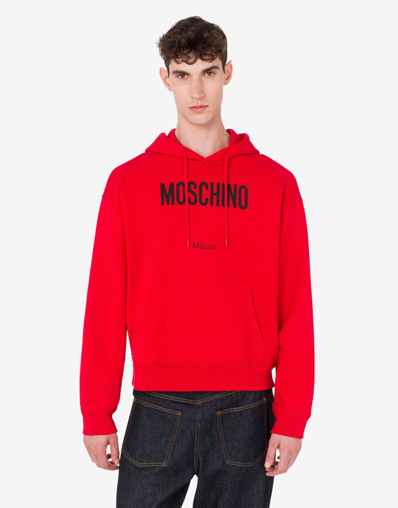 Moschino PRINTED ORGANIC COTTON SWEATSHIRT outlook